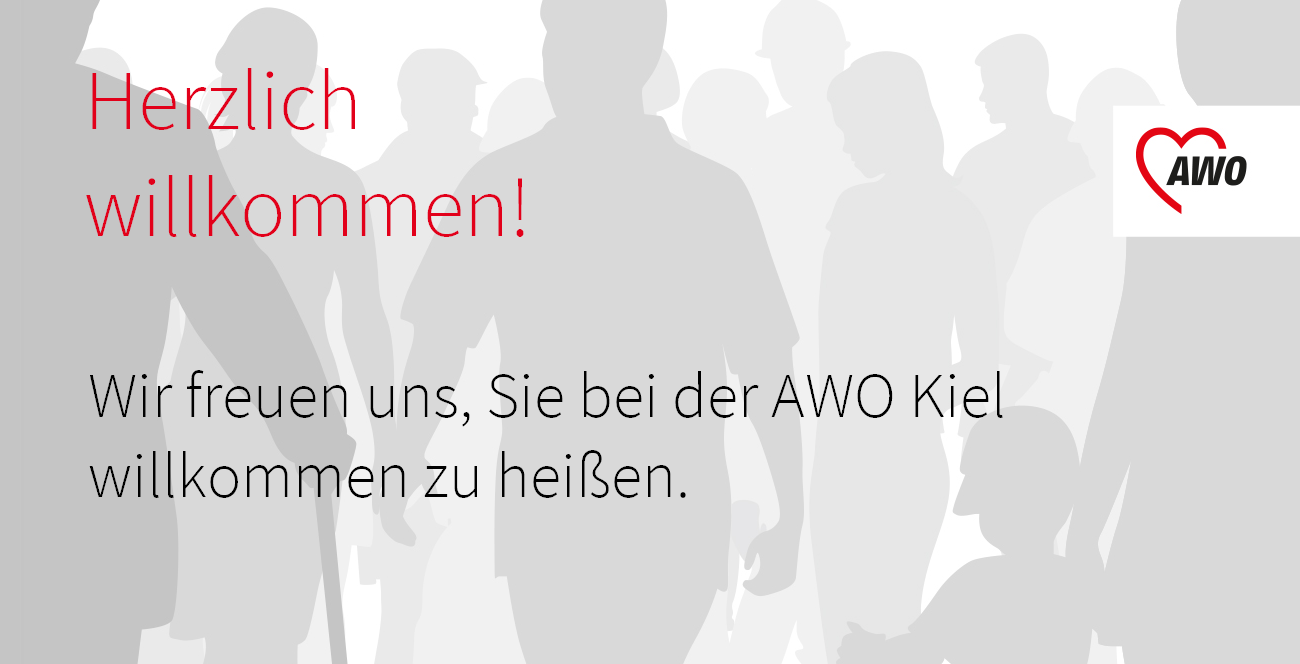 Herzlich Willkommen! Die neue Website der AWO Kiel befindet sich derzeit noch im Aufbau und einige Bereiche werden noch ergänzt.